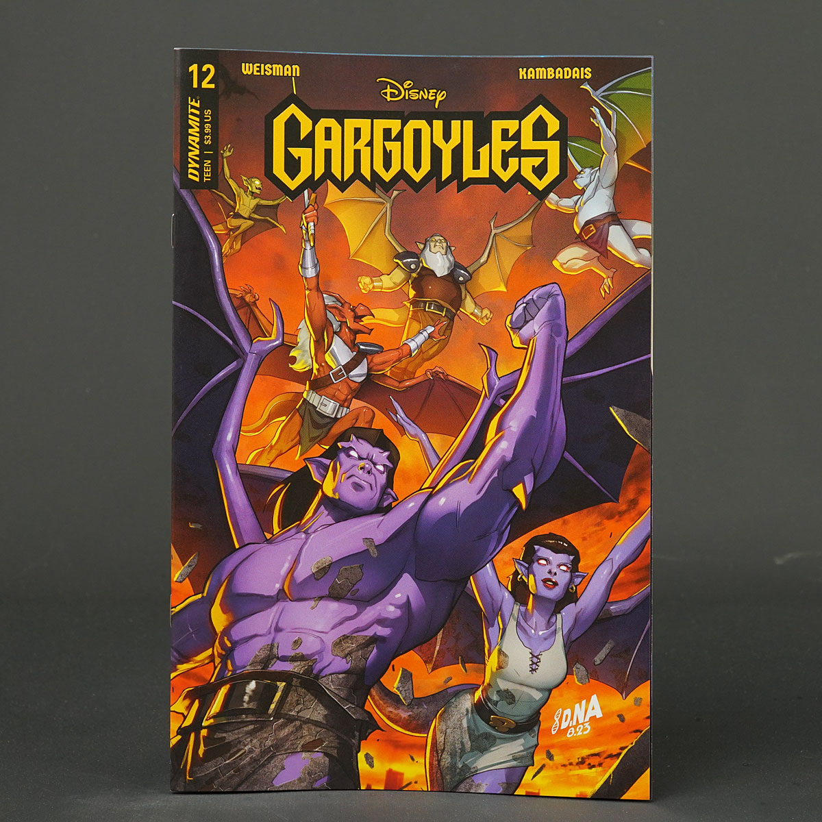 GARGOYLES #12 Cvr A Dynamite Comics 2024 Disney SEP230257 12A (CA) Nakayama
