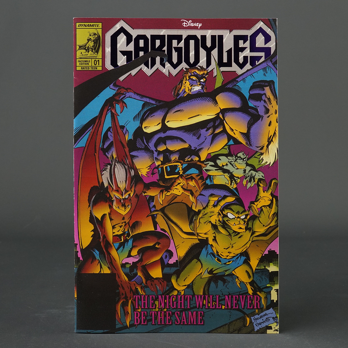 GARGOYLES #1 Facsimile Ed PURPLE FOIL Dynamite Comics DEC220641 (CA) Madureira