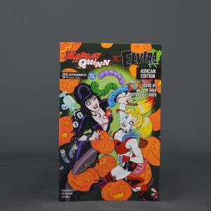 HARLEY QUINN X ELVIRA #1 Ashcan Edition Promo Dynamite Comics 2025 0725DE877
