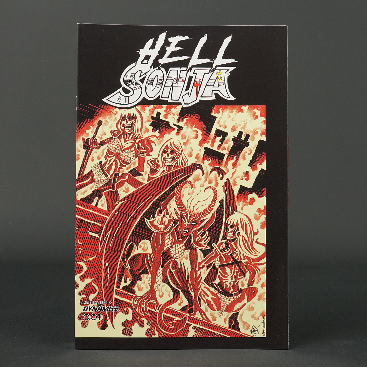 HELL SONJA #1 Cvr P TMNT Dynamite Comics 2022 OCT218786 1P (CA) Haeser