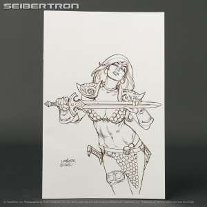 Visit shop.seibertron.com to buy "INVINCIBLE RED SONJA #3 Cvr L 1:50 Dynamite Comics 2021 MAY210878 3L (CA)Linsner"