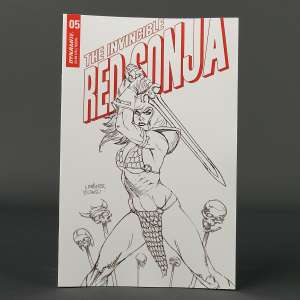 Visit shop.seibertron.com to buy "INVINCIBLE RED SONJA #5 Cvr I 1:25 Dynamite Comics 2021 JUL210983 5I (CA)Linsner"