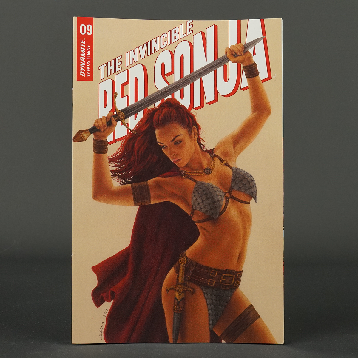 INVINCIBLE RED SONJA #9 Cvr C Dynamite Comics 2022 DEC210644 9C (CA) Celina