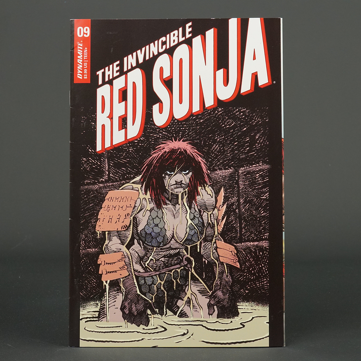 tINVINCIBLE RED SONJA #9 Cvr P Dynamite Comics 2022 MAR229174 9P (CA) Moritat