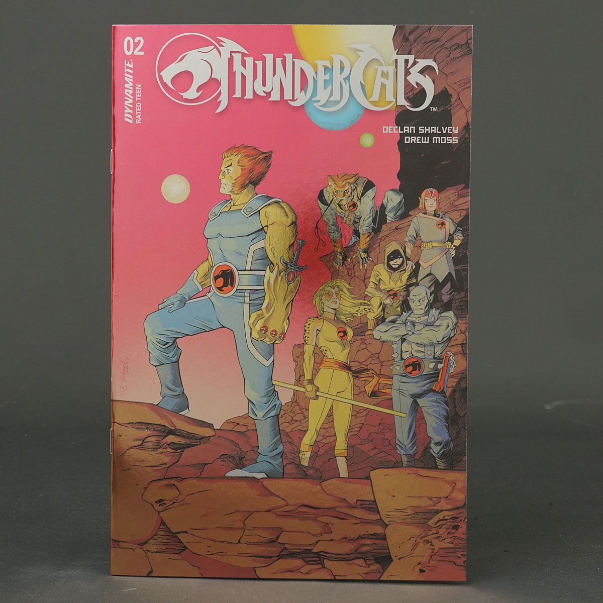 THUNDERCATS #2 Cvr R 1:25 foil Dynamite Comics 2024 JAN240122 2R (CA) Shalvey