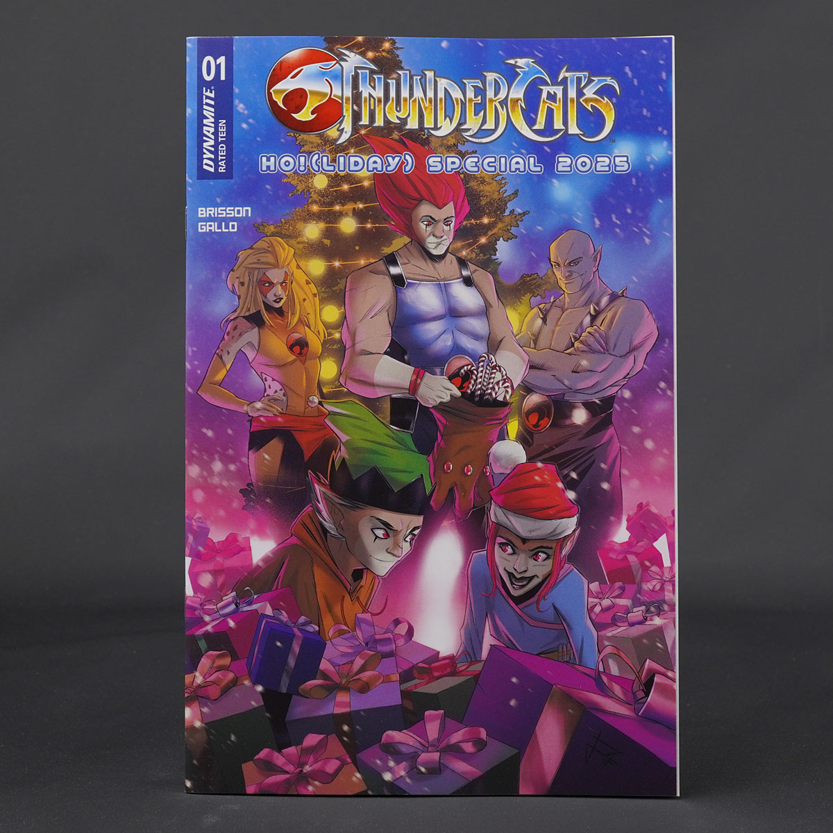 THUNDERCATS HO!(LIDAY) #1 Cvr B Dynamite Comics 2025 1025DE0674 1B Gallo 251224