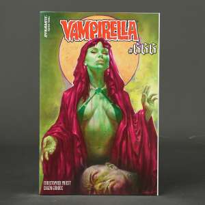 VAMPIRELLA #666 Cvr R FOC Dynamite Comics 2024 DEC237563 666R (CA) Parrillo