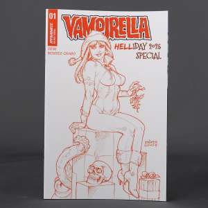 Vampirella HELLIDAY 2025 SPECIAL Cvr I 1:7 Dynamite Comics 0925DE8355 1I