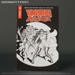 VAMPIRELLA RED SONJA #12 1:15 incv Dynamite Comics 2020 AUG200913 (CA) Robson