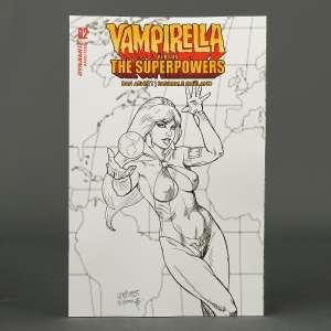 VAMPIRELLA vs SUPERPOWERS #2 Cvr H 1:10 Dynamite Comics APR230530 2H (CA)Linsner
