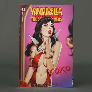 VAMPIRELLA vs SUPERPOWERS #3 Cvr B Dynamite Comics 2023 MAY230613 3B (CA) Leirix