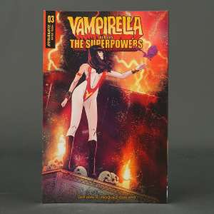 VAMPIRELLA vs SUPERPOWERS #3 Cvr C Dynamite Comics 2023 MAY230614 3C (CA) Carey