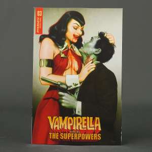 VAMPIRELLA vs SUPERPOWERS #3 Cvr E Dynamite Comics MAY230616 3E (CA) Puebla