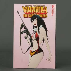 VAMPIRELLA vs SUPERPOWERS #4 Cvr A Dynamite Comics 2023 JUN230804 4A (CA) Lee