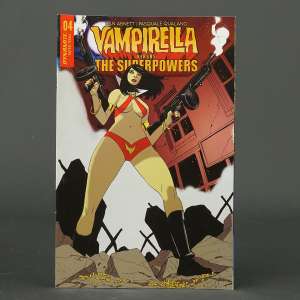VAMPIRELLA vs SUPERPOWERS #4 Cvr C Dynamite Comics 2023 JUN230806 4C (CA) Moss
