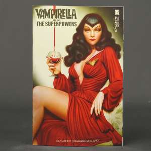 VAMPIRELLA vs SUPERPOWERS #5 Cvr B Dynamite Comics 2023 JUL230387 5B (CA) Puebla
