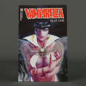 VAMPIRELLA YEAR ONE #3 Cvr D Dynamite Comics 2022 JUL220633 3D (CA) March