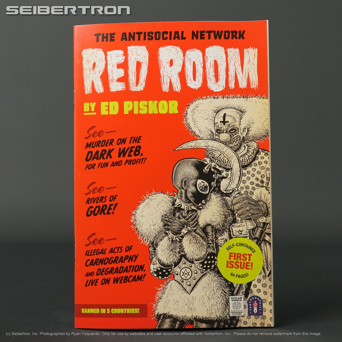 RED ROOM #1 Cvr A Fantagraphics Comics 2021 MAR211290 1A (W/A/CA) Piskor