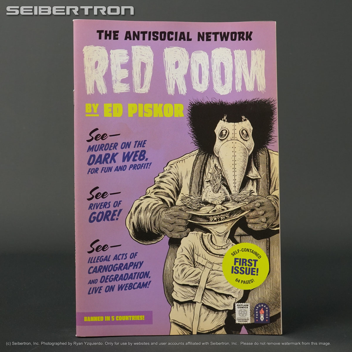 RED ROOM #1 Cvr B 1:5 Fantagraphics Comics 2021 FEB218446 1B (CA) Piskor