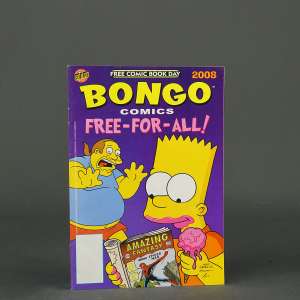 FCBD BONGO COMICS FREE FOR ALL Bongo 2008 Free Comic Book Day Simpsons 240427A