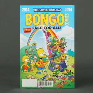 FCBD BONGO COMICS FREE FOR ALL Bongo 2014 Free Comic Book Day Simpsons 240427A