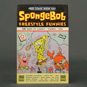 FCBD Spongebob Freestyle Funnies #1 United Plankton Pictures Comics 2017 240427D
