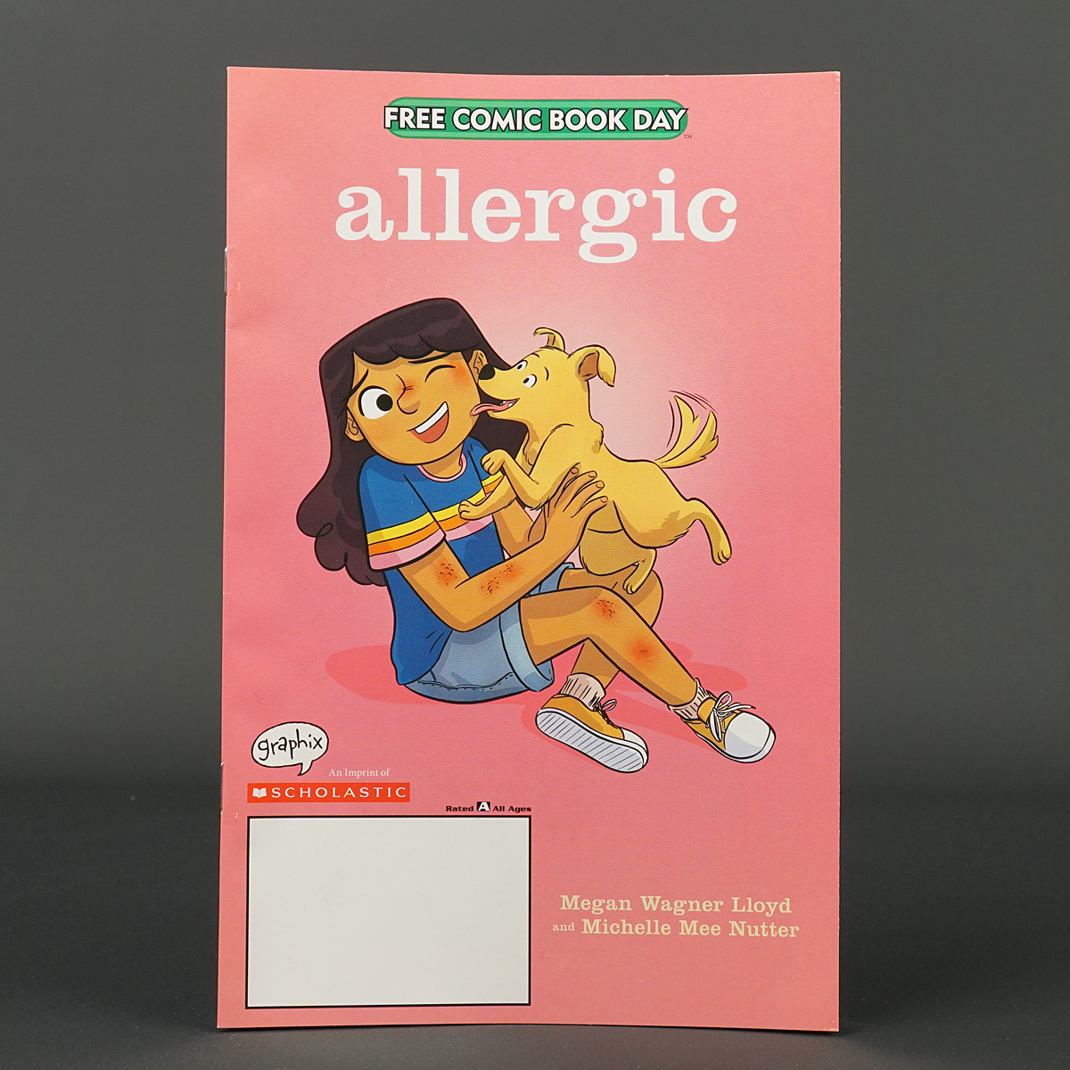 FCBD ALLERGIC Scholastic Graphix Comics 2021 APR210025 (A) Nutter