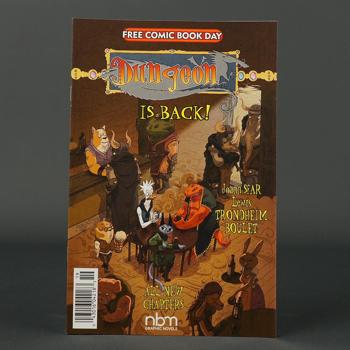 FCBD DUNGEON IS BACK NBM Comics 2021 (CA) Boulet