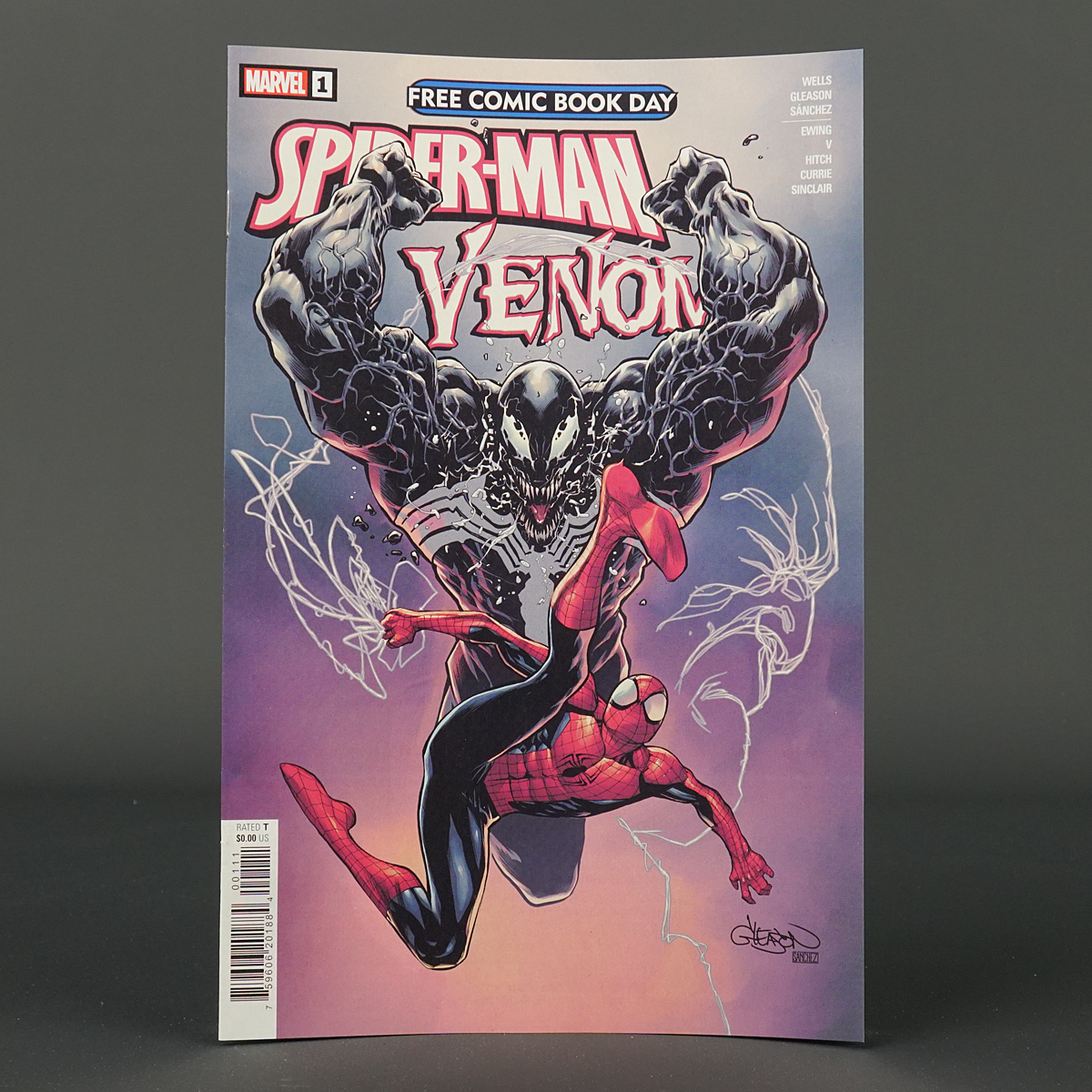 FCBD 2021 SPIDER-MAN + VENOM Marvel Comics APR210031 Silver