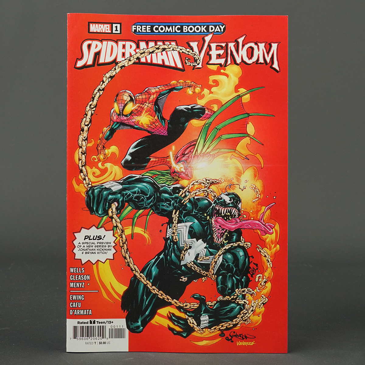 FCBD 2023 SPIDER-MAN + VENOM Marvel Comics DEC220013 (CA) Gleason