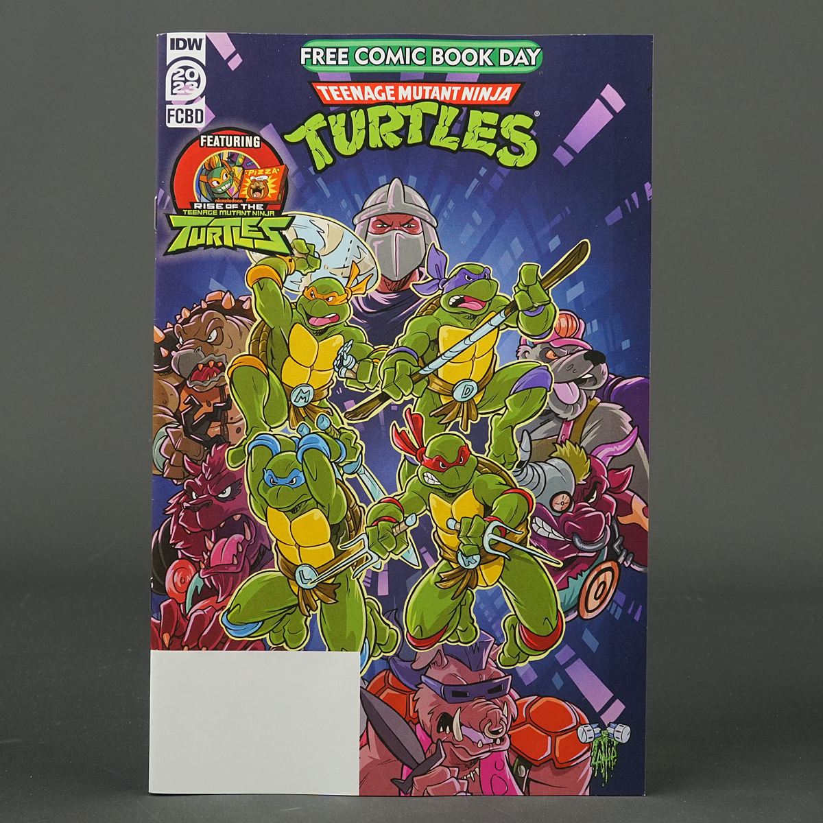 FCBD 2023 TMNT IDW Comics DEC220029 Teenage Mutant Ninja Turtles (CA) Lattie