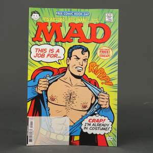FCBD MAD MAGAZINE DC Comics 2024 1223DC803 (CA) An Idiot With A Crayon