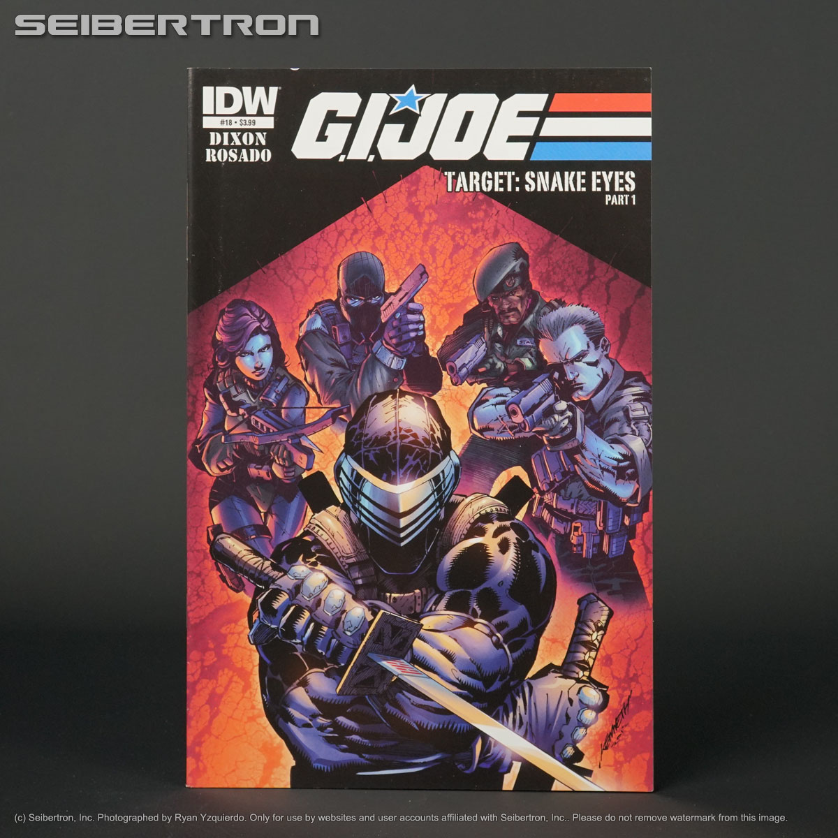 GI JOE #18 IDW Comics 2012 210411A (CA) Loh (W) Dixon (A) Rosado