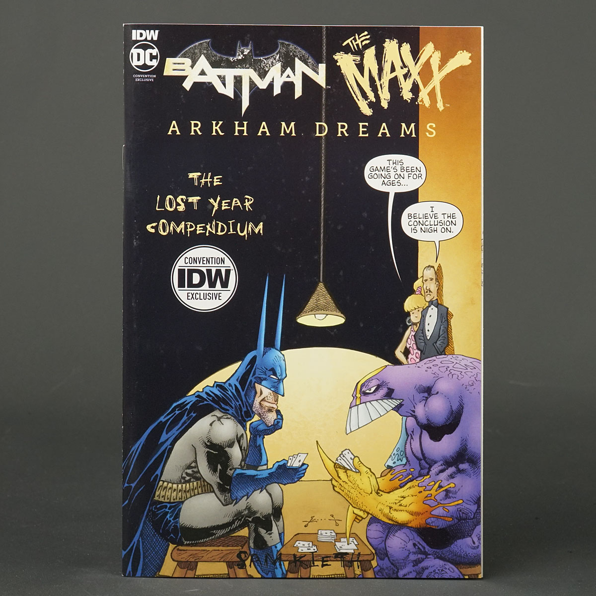BATMAN THE MAXX ARKHAM DREAMS Lost Year Compendium IDW Comics NYCC 2020 231121B