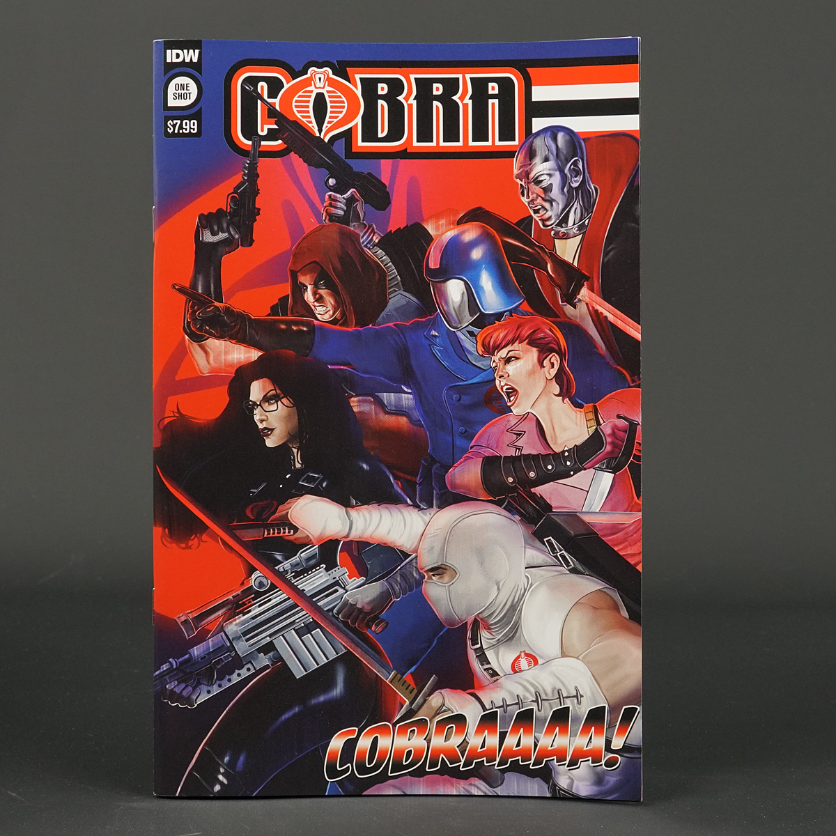 GI JOE Real American Hero COBRAAAA One-Shot IDW Comics 2022 JAN220458 Cobra