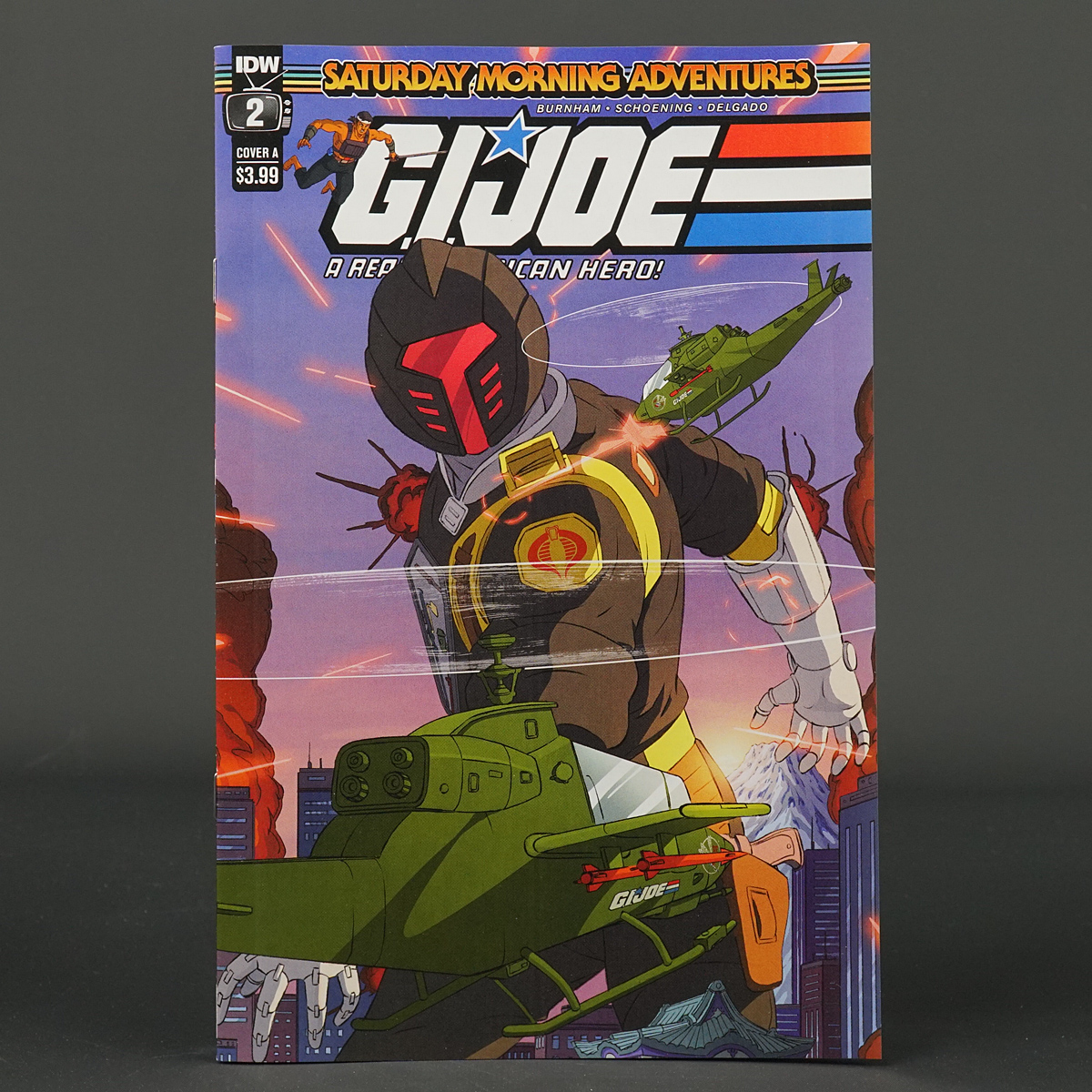 GI JOE Saturday Morning Adv #2 Cvr A IDW Comics 2022 JAN220459 2A (CA) Schoening