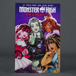 Visit shop.seibertron.com to buy "MONSTER HIGH NEW SCAREMESTER TPB Volume 1 IDW Comics 2025 FEB251229 TP Camacho"