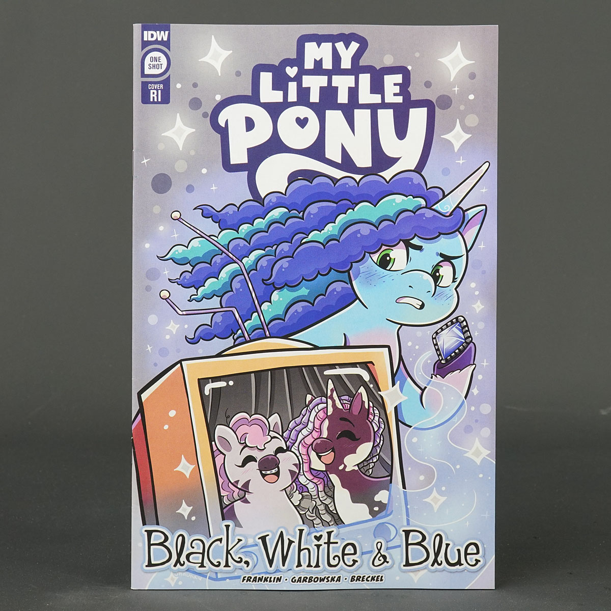 My Little Pony BLACK WHITE BLUE #1 Cvr C RI IDW Comics 2023 AUG231364 (CA) Grant