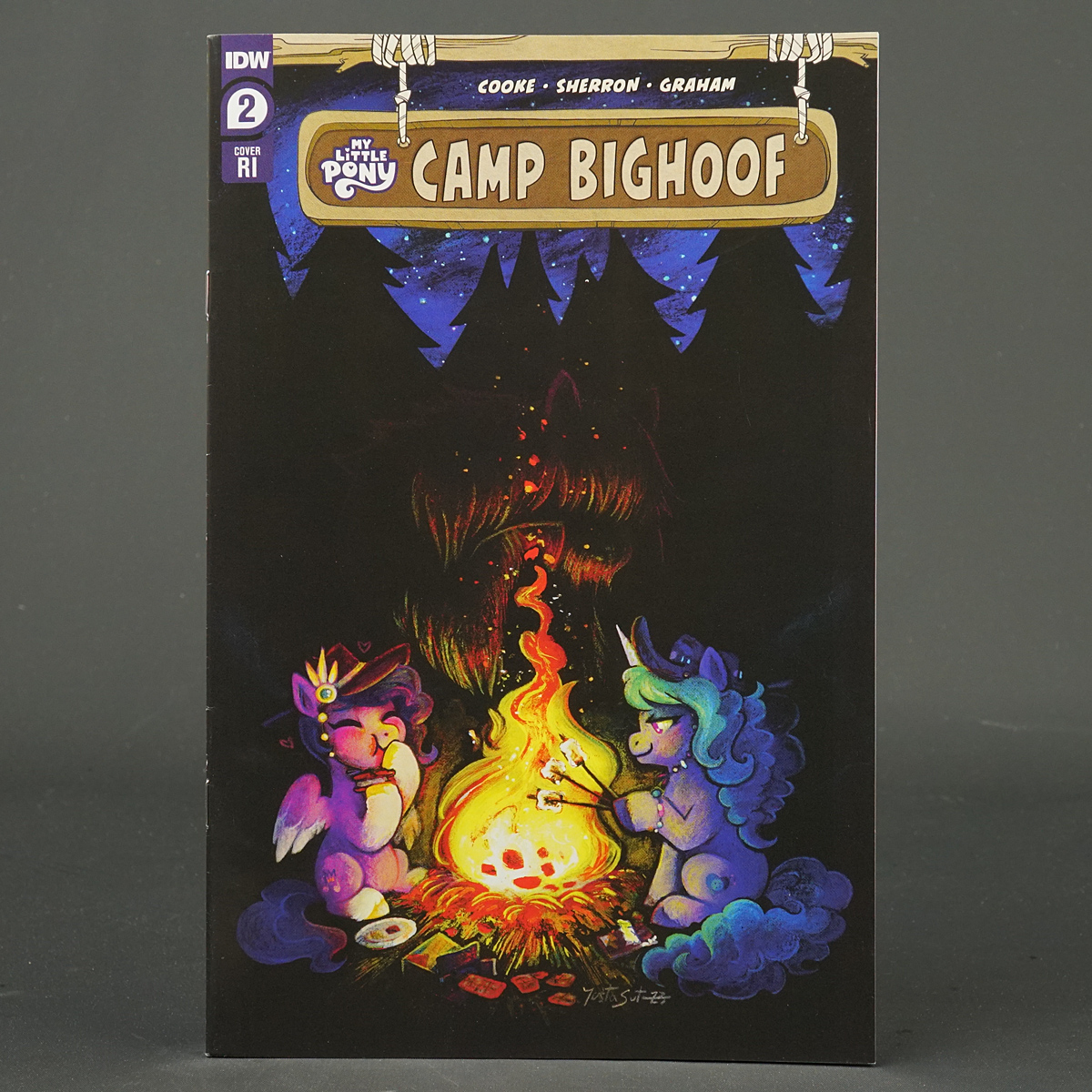 My Little Pony CAMP BIGHOOF #2 Cvr D 1:25 RI IDW Comics 2D (CA) JustaSuta 230919