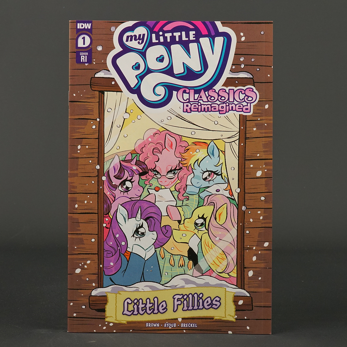 My Little Pony CLASSICS REIMAGINED LITTLE FILLIES #1 RI 1:10 IDW Comics 2022 1RI