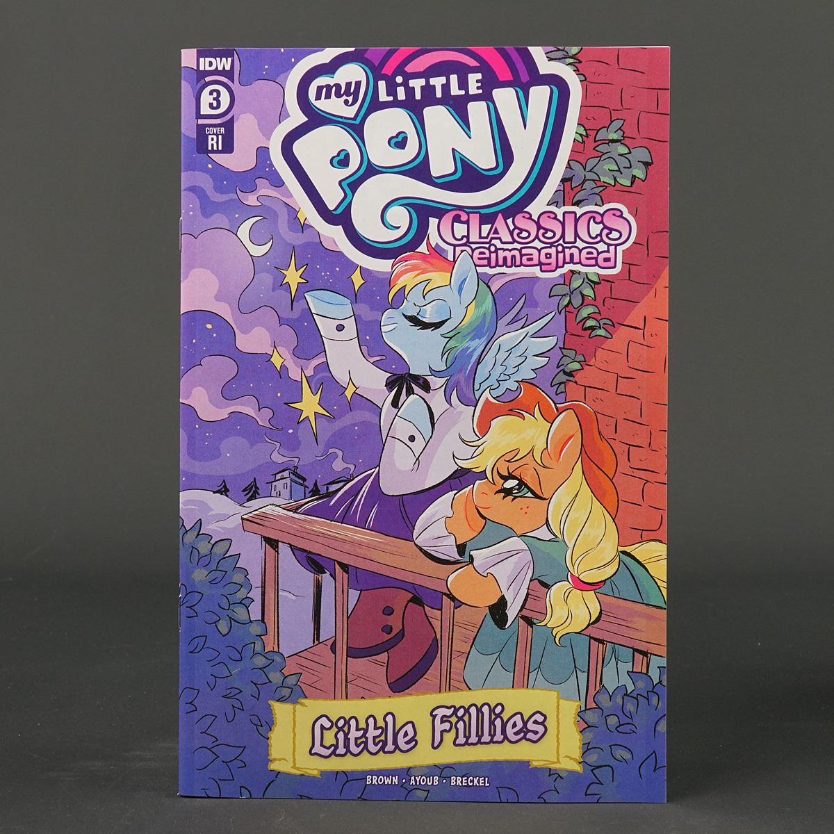My Little Pony CLASSICS REIMAGINED LITTLE FILLIES #3 RI 1:10 IDW Comics 2023 3RI