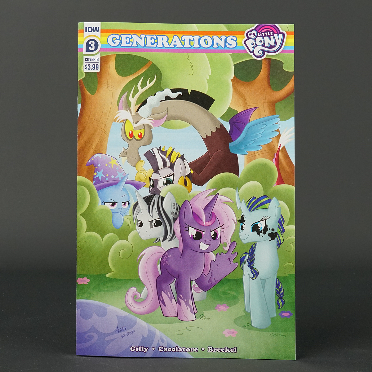 My Little Pony GENERATIONS #3 Cvr B IDW Comics 2021 OCT210386 3B (CA) Garbowska