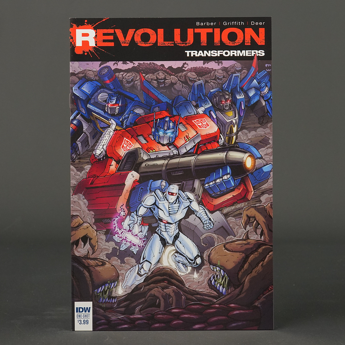 REVOLUTION TRANSFORMERS One-Shot Main Cover IDW Comics 2016 (CA) Matere 230124