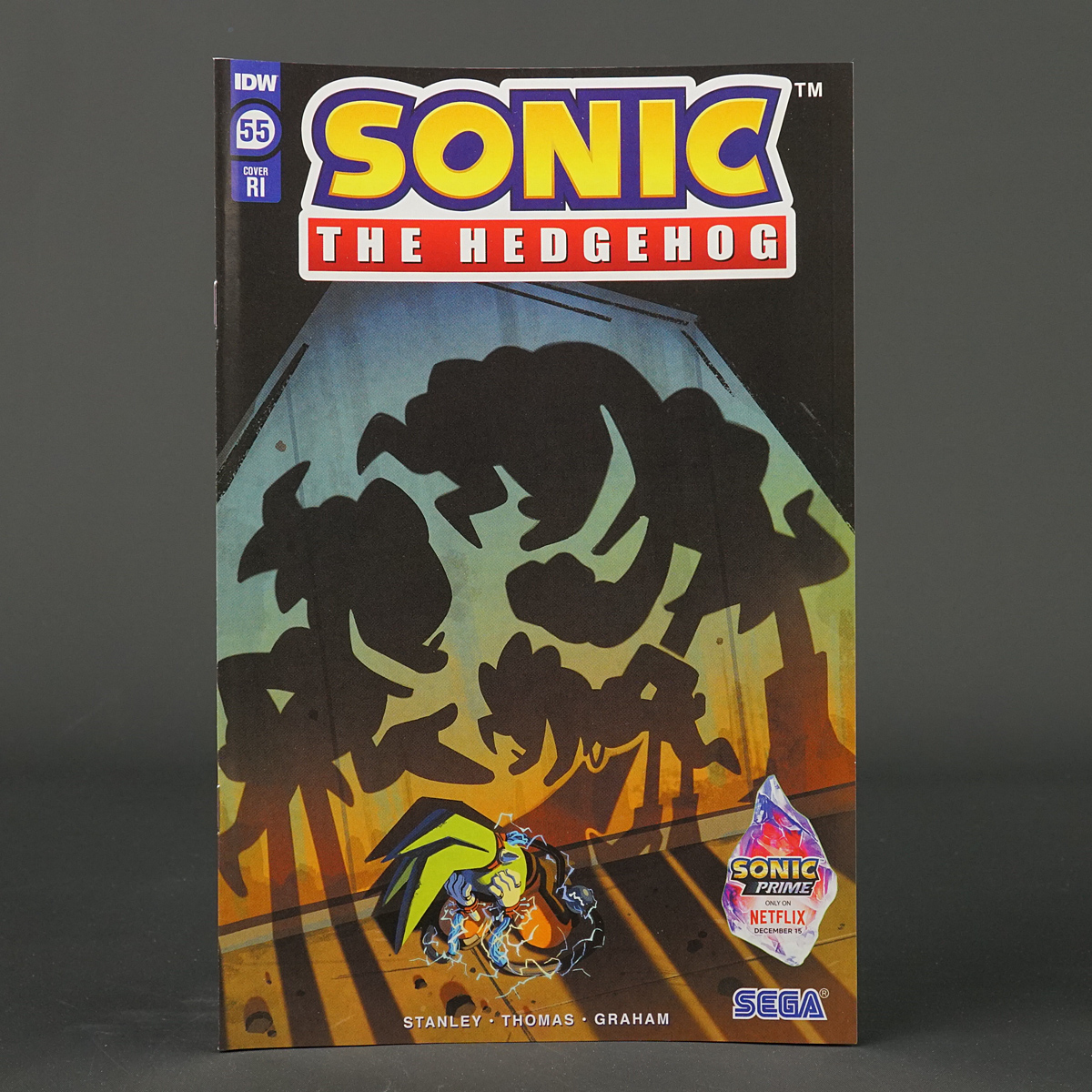 SONIC THE HEDGEHOG #55 RI 1:10 IDW Comics 2022 SEP221706 55RI (CA) Fourdraine