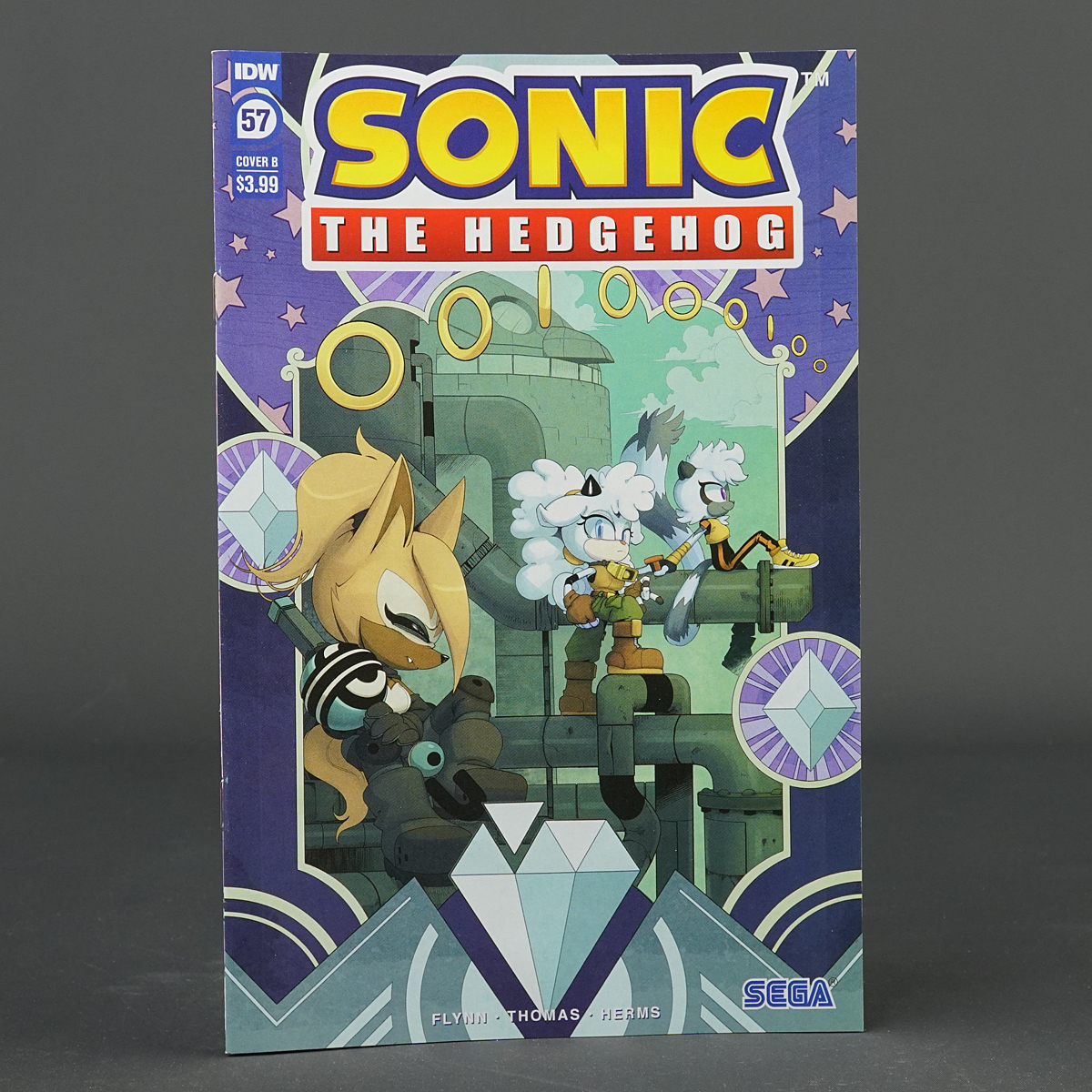 SONIC THE HEDGEHOG #57 Cvr B IDW Comics 2023 NOV221597 57B (CA) Thomas