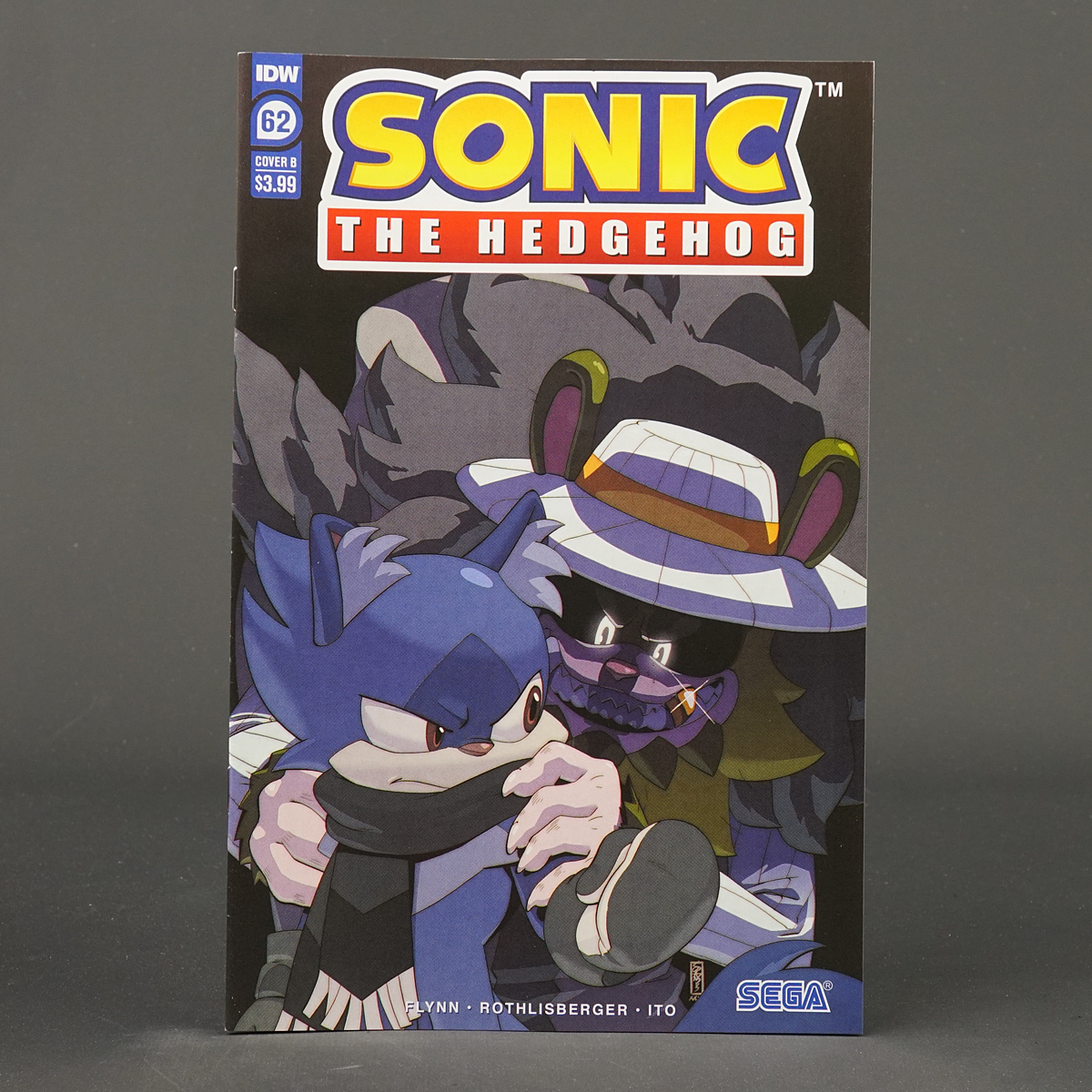 SONIC THE HEDGEHOG #62 Cvr B IDW Comics 2023 APR231569 62B (CA) Jampole