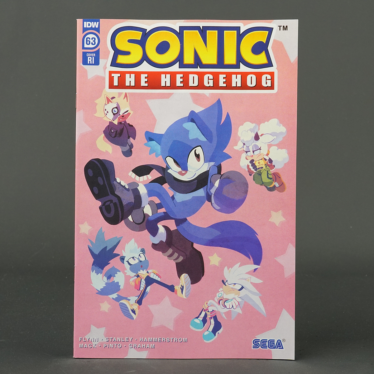 SONIC THE HEDGEHOG #63 Cvr C RI 1:10 IDW Comics MAY231371 63C 63RI