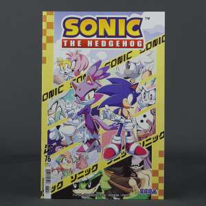 Visit shop.seibertron.com to buy "SONIC THE HEDGEHOG #76 Cvr B IDW Comics 2025 OCT241177 76B (CA) Thomas 251008"