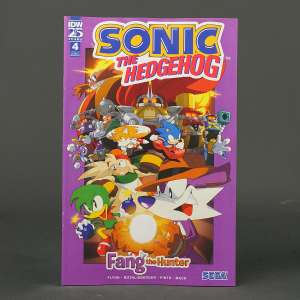 Sonic The Hedgehog FANG THE HUNTER #4 Cvr A IDW Comics FEB241044 4A Hammerstrom