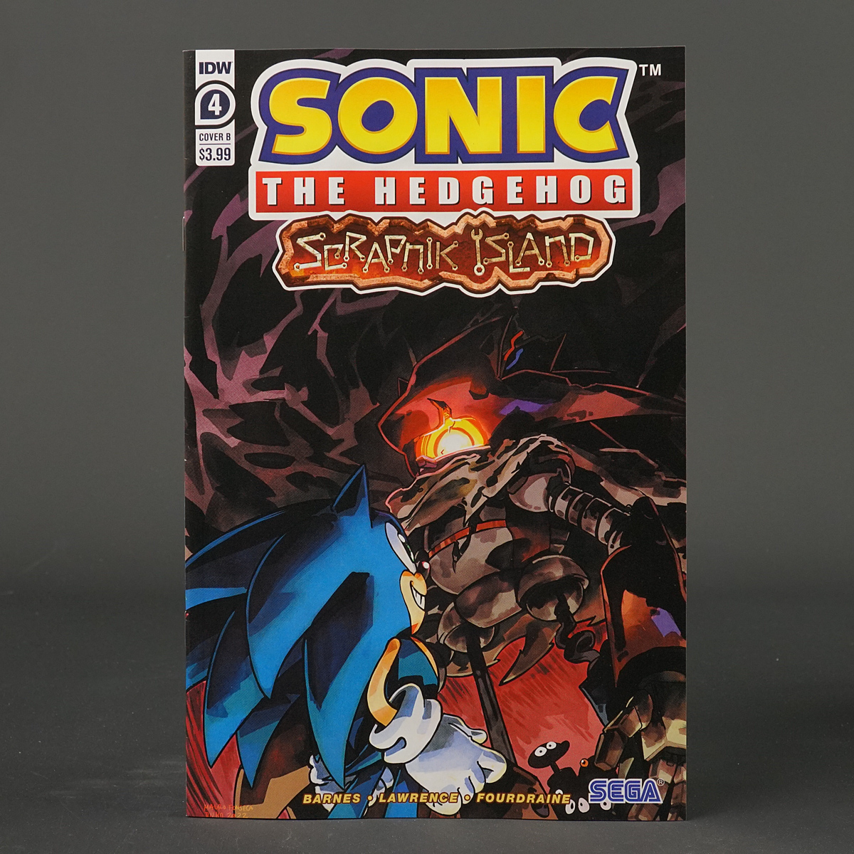 SONIC THE HEDGEHOG SCRAPNIK ISLAND #4 Cvr B IDW Comics 2023 NOV221600 4B